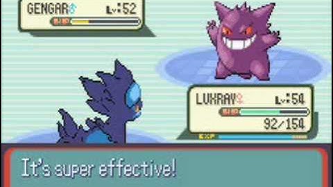 Pokemon Ruby Destiny - Battle vs Elite Four Shade