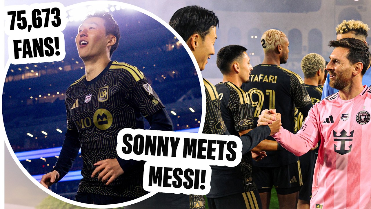 POV: Son Heung-Min BATTLES Messi and Inter Miami in Front of 75,000 Fans!