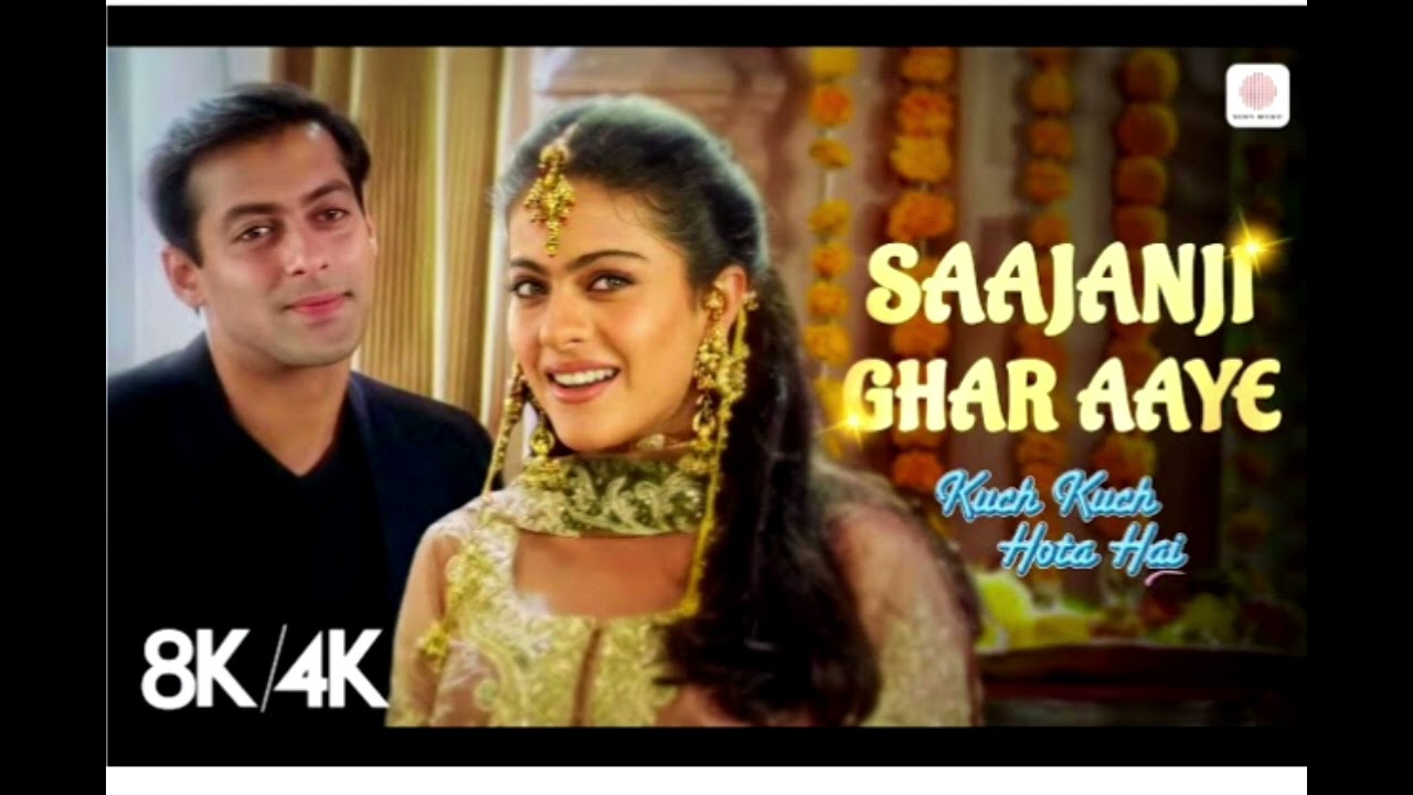 ll Saajanji Ghar Aaye Full Video - Kuch Kuch Hota Hai|Shah Rukh Khan,Kajol|Alka .s Yagnik 