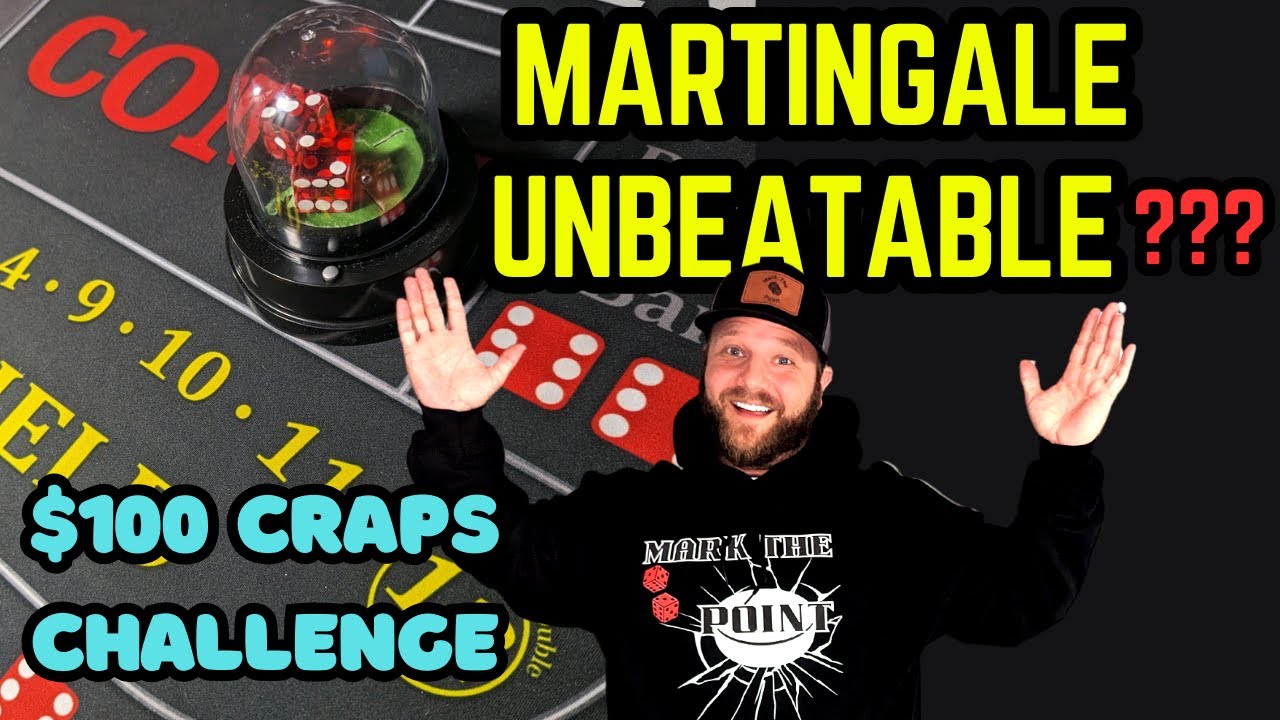 Is This Martingale Strategy UNBEATABLE? Bubble Craps 100 Challenge