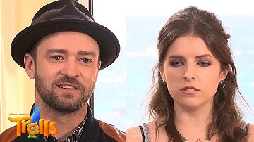 [P8] Anna Kendrick & Justin Timberlake | Trolls Interviews Compilation