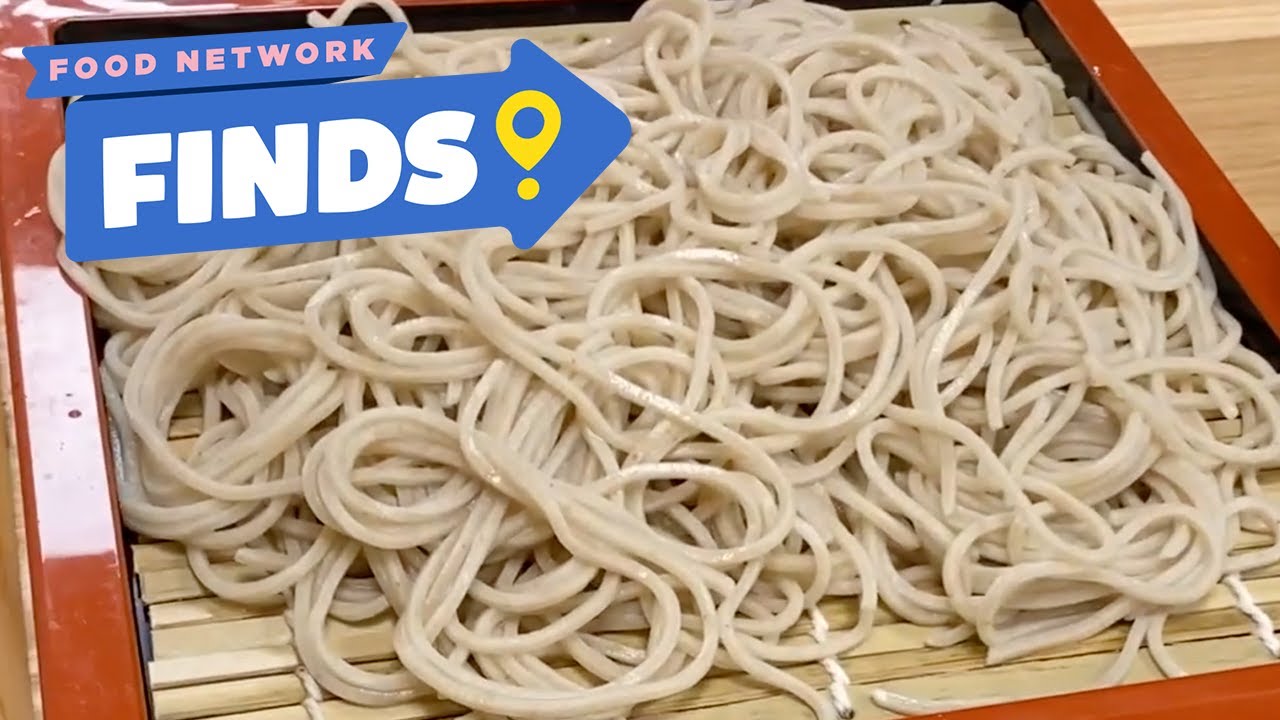 The Amazing Way Soba Noodles Are Made | Food Network Finds | Food Network