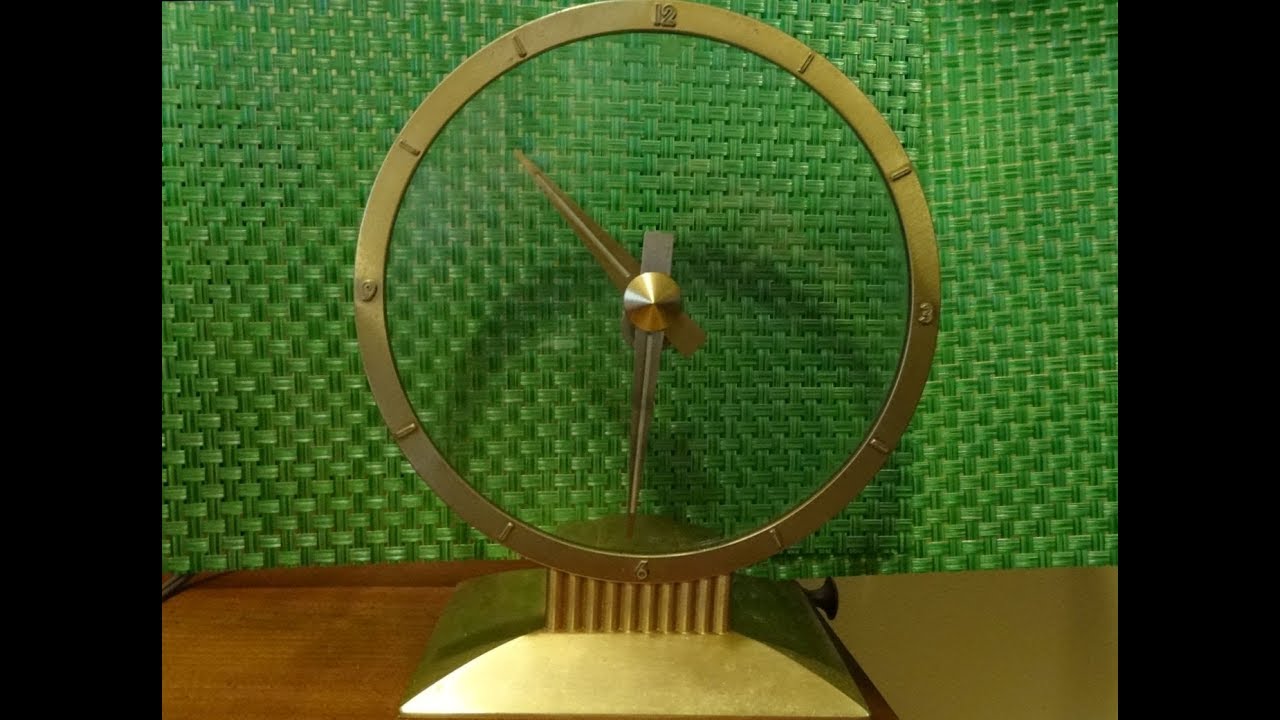 Jefferson Golden Hour Mystery Clock Fully Restored and Working