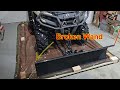 ATV Plow Marker Wand Broken Quick Fix Can Am Outlander 700