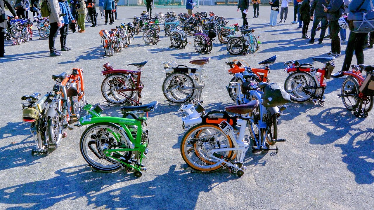 新春！ブロンプトンミーティング at たちかわ　80台が集合　2026ヒヒーン　阿蘇神社に初詣