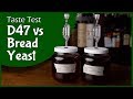 Bread Yeast vs D47 - Taste Test