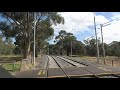 Take a ride on Melbourne Tram Route 58 West Coburg to Toorak