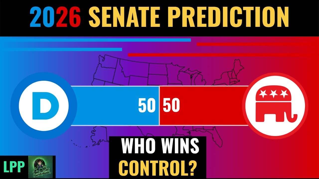 2026 Senate Prediction: Who Controls the Senate? - YouTube