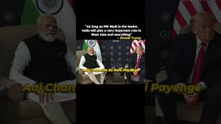 "Modi Is Indispensable!": Trump’s Massive West Asia Statement for PM Modi Shatters the Opposition