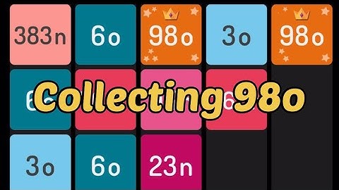X2 Blocks Gameplay: Collecting 98o | Easy Strategy