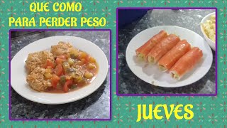 Que Como Para Perder Peso Con Recetas Jueves