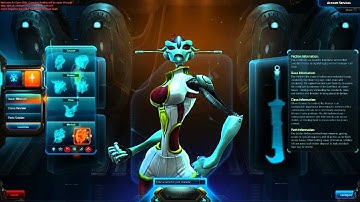WildStar Character Creation - Mechari Female