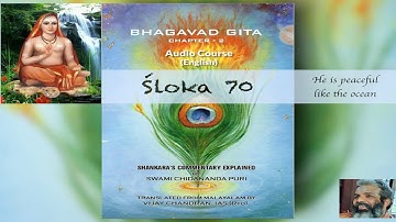 2.70 - He is peaceful like the ocean | Audio Course (English): Bhagavad Gita Chapter 2 : śloka 70