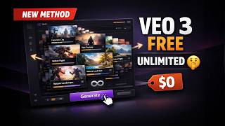 How to Use Google Veo 3 For Free 🤫 Unlimited 🔥 New Working Method | Google Veo 3 Free Unlimited