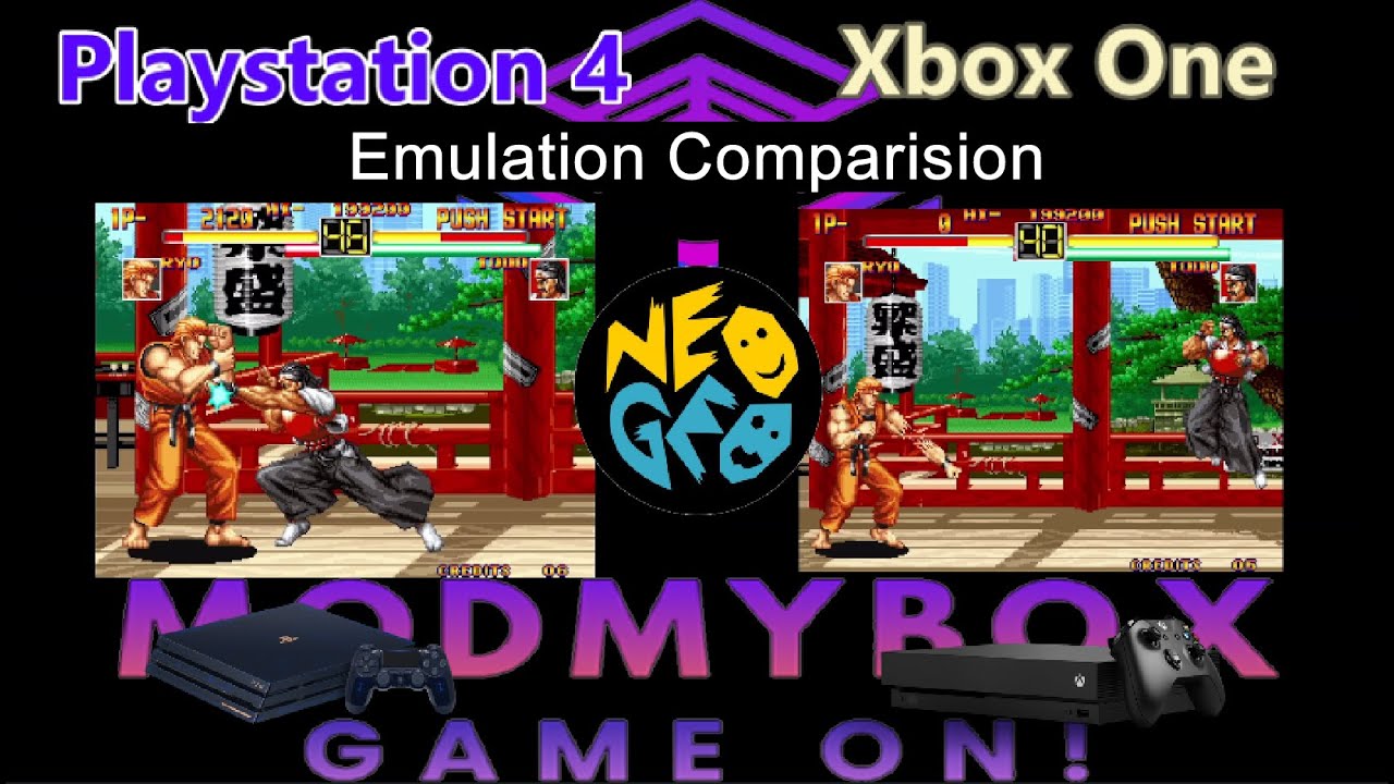 Emulation on the PS4 & Xbox One Comparison.