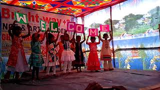 Welcome song annual day quit little baby song perform PPS school