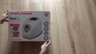 Morphy Richards 48280 Fastbake Breadmaker Unboxing