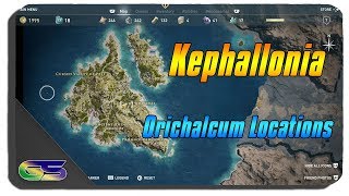 Assassins Creed Odyssey All Kephallonia Orichalcum Ore locations