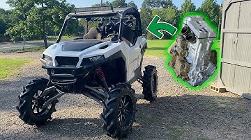 Polaris general 1000 engine removal/install.