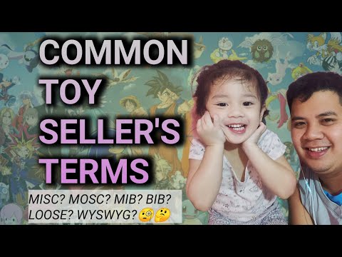COMMON TOY SELLER&rsquo;S TERMS MIB MISB MOSC BIB LOOSE