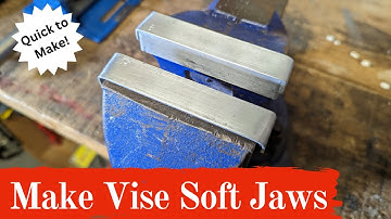 MAKE VISE SOFT JAWS - in less than 10 minutes with this workshop hack