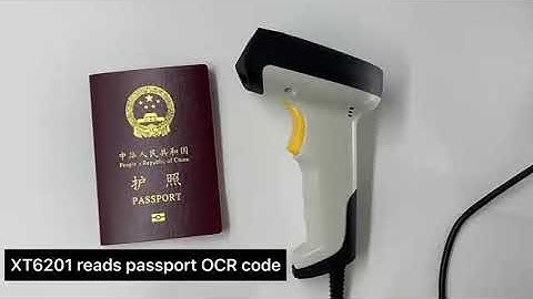 XT6201 QR Code E Passport OCR Reader