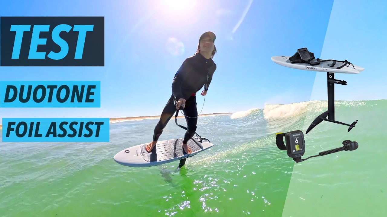 Test complet de la gamme Duotone Foil Assist électrique par Hadou Brunner