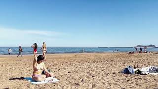 Walking Along The Beach Cabanal | Valencia Spain | Part 14