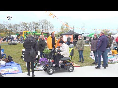 Koningsdag Feanwâlden in gloednieuw Spoarpark groot succes