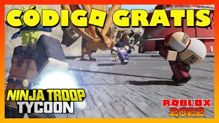 🍜CODIGO GRATIS de NINJA TROOP TYCOON 🍜 ABRIL 2022 🍜 Códigos de Roblox actualizados