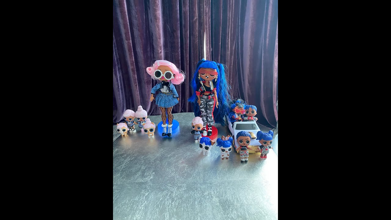 LOL Surprise Family  Uptown Girl and Downtown B B