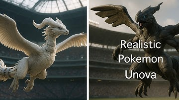 I created the fifth REALISTIC POKEMON Generation with AI - Unova Region 