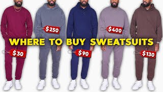 Cozy Sweatsuits in 5 Price Ranges (affordable ⇢ expensive)