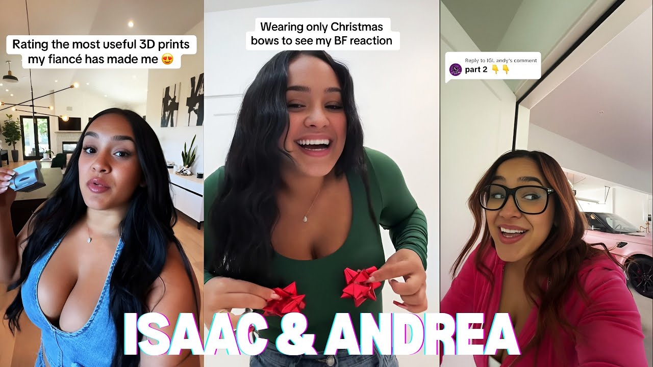 Isaac Cervantes & Andrea Lopez Hot and Funny TikTok Compilation - YouTube