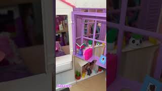 La entrada de mi casa folding pretty house 1996 #yuyitysusmuñecas #yuyit #barbiestyle
