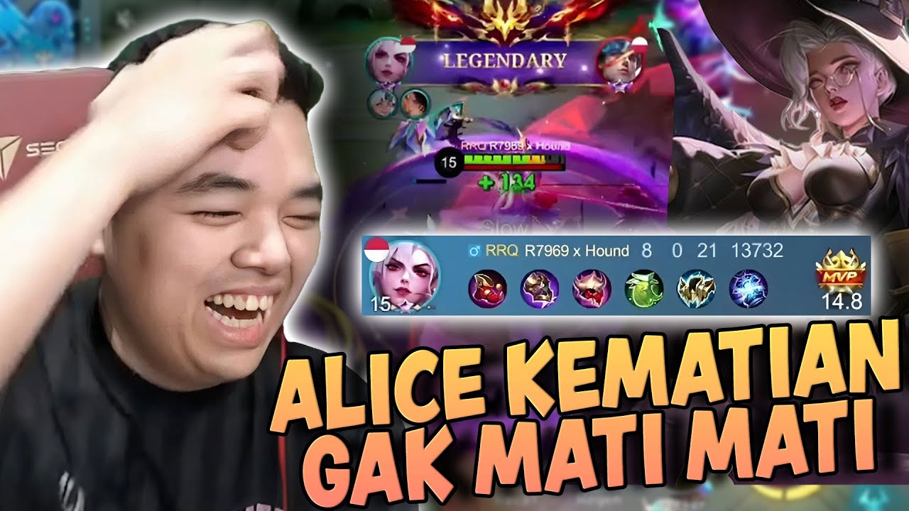 ALICE PARTY NOSTALGIA !! SEMUA DIBORONG PENGGENDONG HANDAL !! #MLBB