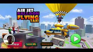 Real Flying Taxi Air Balloon Taxi Driving Games - 2020-04-11 screenshot 4