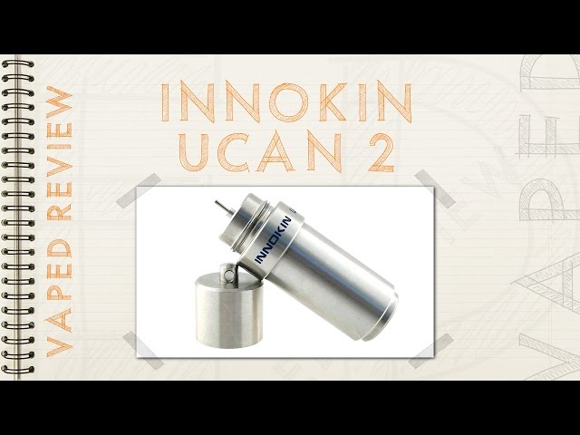 Innokin uCan V 2.0 Flacone per liquido in metallo con puntale e anello-  Vaporoso
