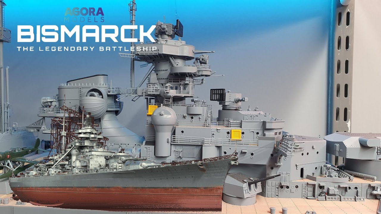 Agora Model's Bismarck: The Legendary Battleship - Pack 7 - Stages 69-80