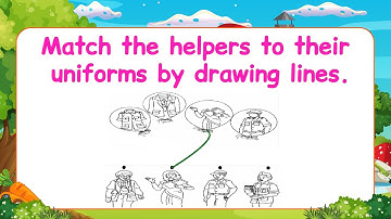 Pre-Primer EVS Lesson | Every Page Explained for Kids | evs for kids |  Matching Uniforms