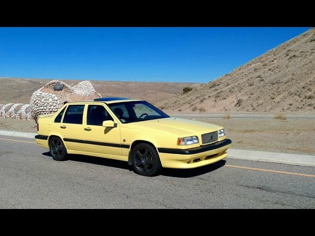 1995 Volvo 850 T-5R yellow sedan, Queen Bee - VOTD - YouTube