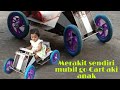 Membuat Dan Merakit Gokart Aki Anak ( Part 1)