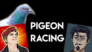 Pigeon Racing Clock - Around the Campfire