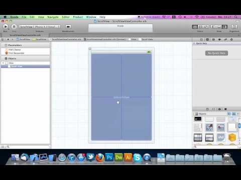 iPhone SDK Tutorial - 9 - UIScrollView (Deutsch)