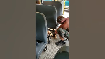 Removing Bus Seats from Skoolie