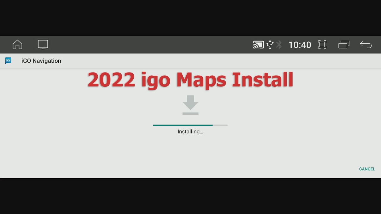 iGO Navigation Software + USA Maps 2020 - Files Vía Email (Android)