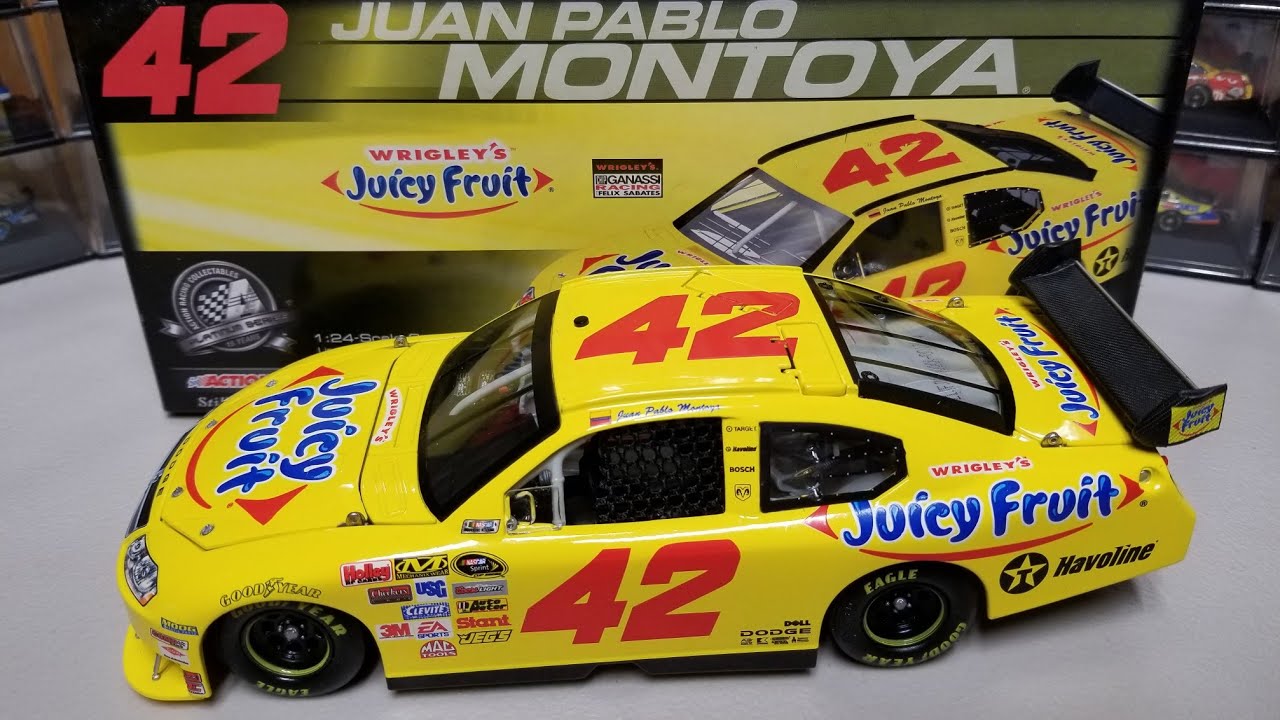 NASCAR Diecast Review: 2008 Juan Pablo Montoya Juicy Fruit 1/24