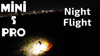 картинка: Ночной полет DJI Mini 5 Pro
