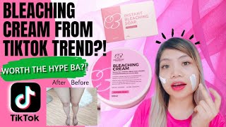 TIKTOK TREND BLEACHING CREAM AND BLEACHING SOAP | CLARITY ESSENTIALS BLEACH REVIEW | by Princess Mariz L. 4,529 views 1 year ago 9 minutes, 59 seconds