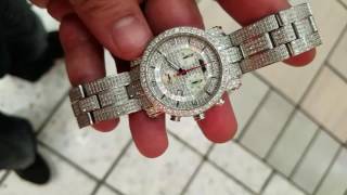 Unisex Aqua Master 5.95 ct diamond watch